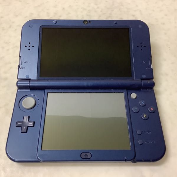 1円 動作確認/初期化済 NEW NINTENDO 3DS LL RED-001 メタリックブルー ...