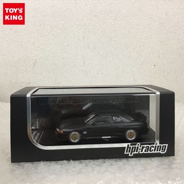 1円～ hpi・racing 1/43 スカイライン GT-R グループA レーシング ブラック 非売品_画像1