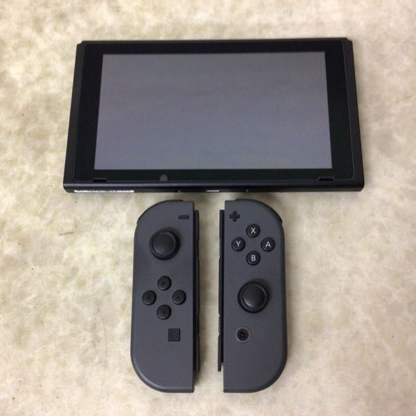 1円～ 動作確認済 初期化済 欠品 Nintendo Switch 本体 HAC-001 グレー_画像3