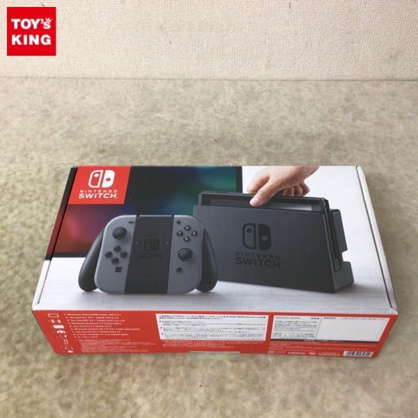 1円～ 動作確認済 初期化済 欠品 Nintendo Switch 本体 HAC-001 グレー_画像1