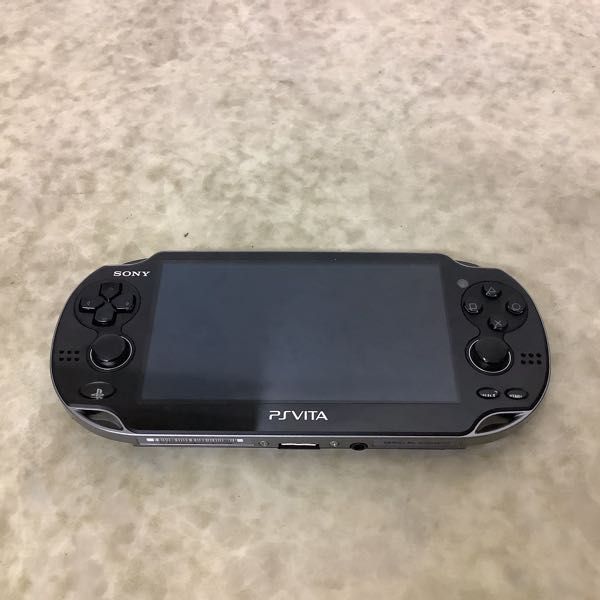 1円 初期化済 PlayStation Vita PS VITA 本体 PCH-1000 クリスタル 