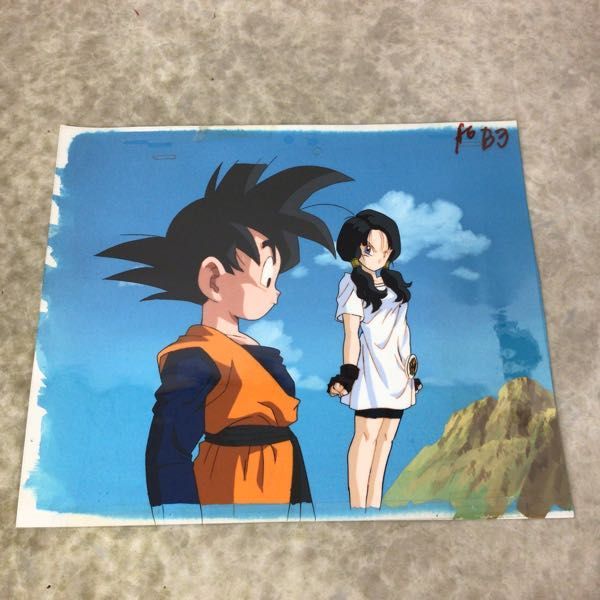 ドラゴンボールZ 孫悟空 セル画 動画 原画 背景画 鳥山明 集英社 ドラゴンボールZ 孫悟空 セル画 動画 原画 背景画 鳥山明 集英社