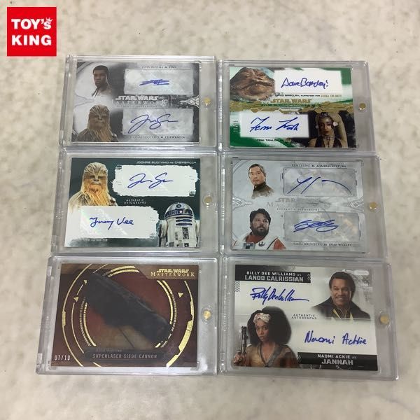 1円~ Topps STAR WARS カード チューバッカ&R2-D2 ジャバ・ザ