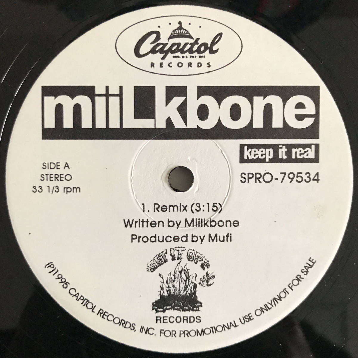 Miilkbone - Keep It Real (Remix)_画像1