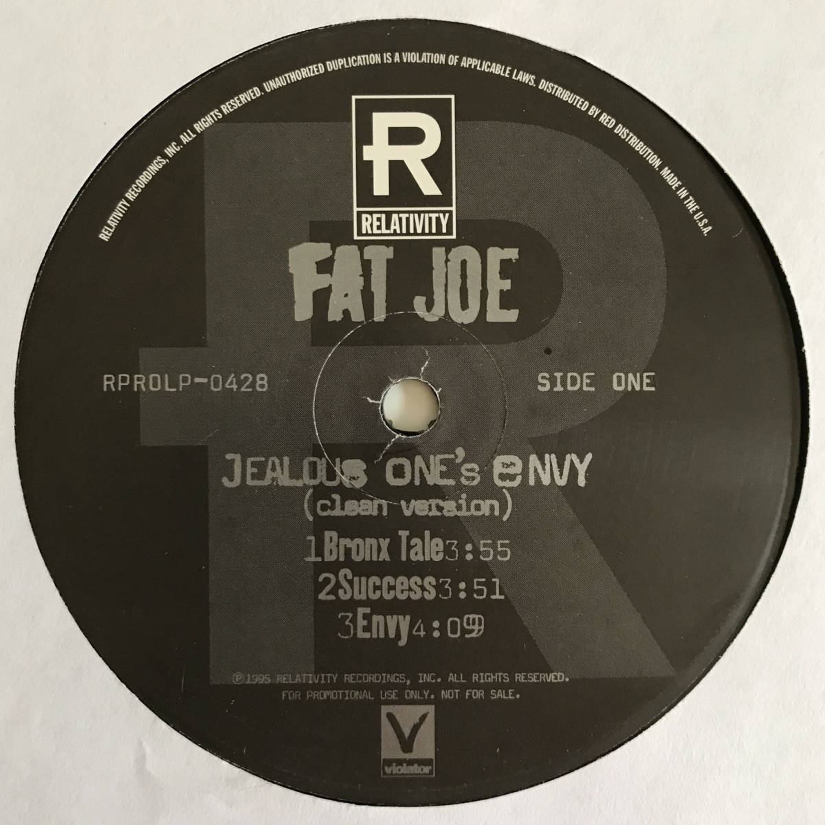 Fat Joe - Jealous One's Envy (Promo 2LP) 激レア2枚組み_画像1