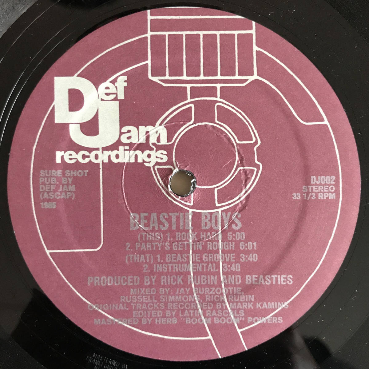 ラップ、ヒップホップ Beastie Boys - Rock Hard