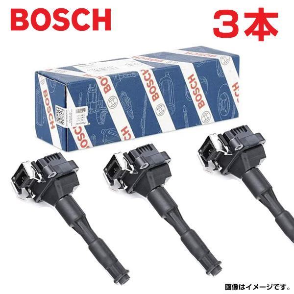 【送料無料】 ボッシュ BOSCH イグニッションコイル IG-40 3本 日産 マーチ K13 参考品番 22448-JA00C 22448-1KT0A U13N04-COIL