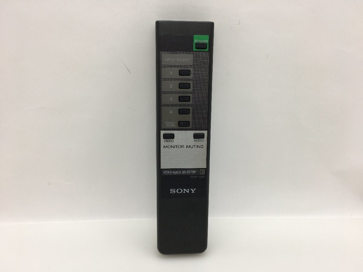 SONY　リモコン　RMT-520　中古品M-8807_画像1