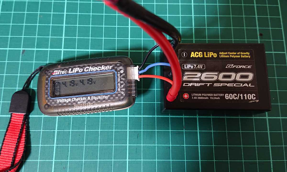 G-FORCE ジーフォース Drift Special ACG LiPo 7.4V 2600mAh 60C/110C Super Short Size GFG011 リポバッテリー RC ラジコン_画像2