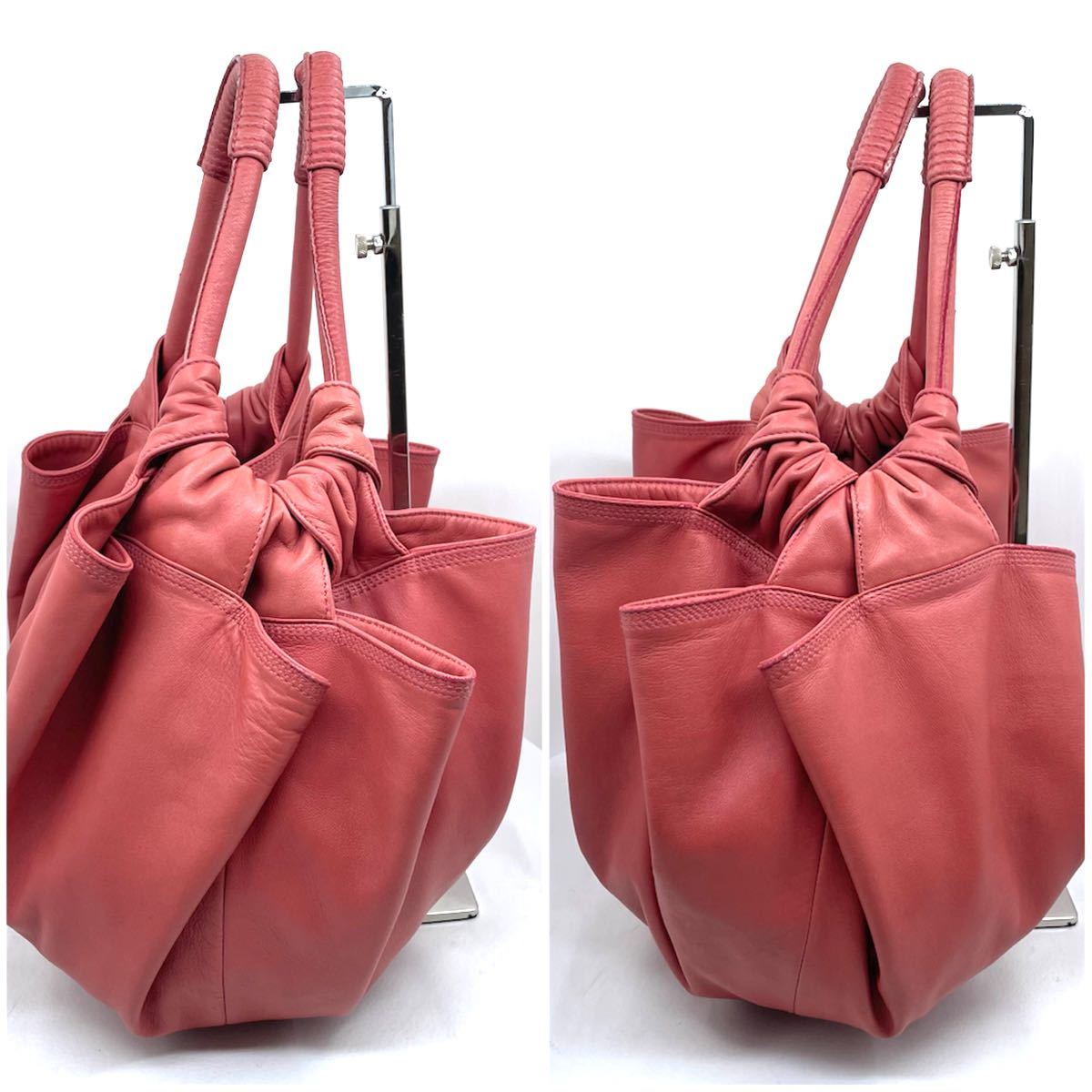 LOEWE ロエベ ナッパアイレ ハンドバッグ ピンク | contifarma.pe