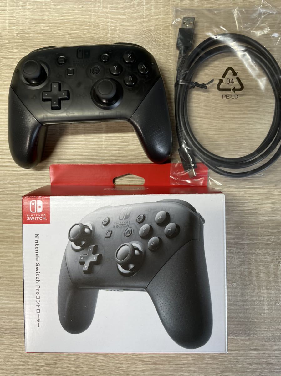 任天堂純正品】Nintendo Switch Proコントローラー 【中古】ジャンク