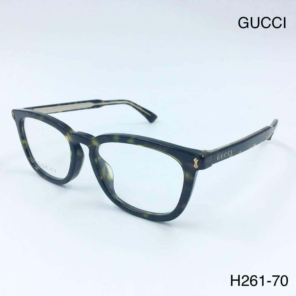 GUCCI グッチ GG0126OA 002 メガネフレーム フルリム めがね メンズ