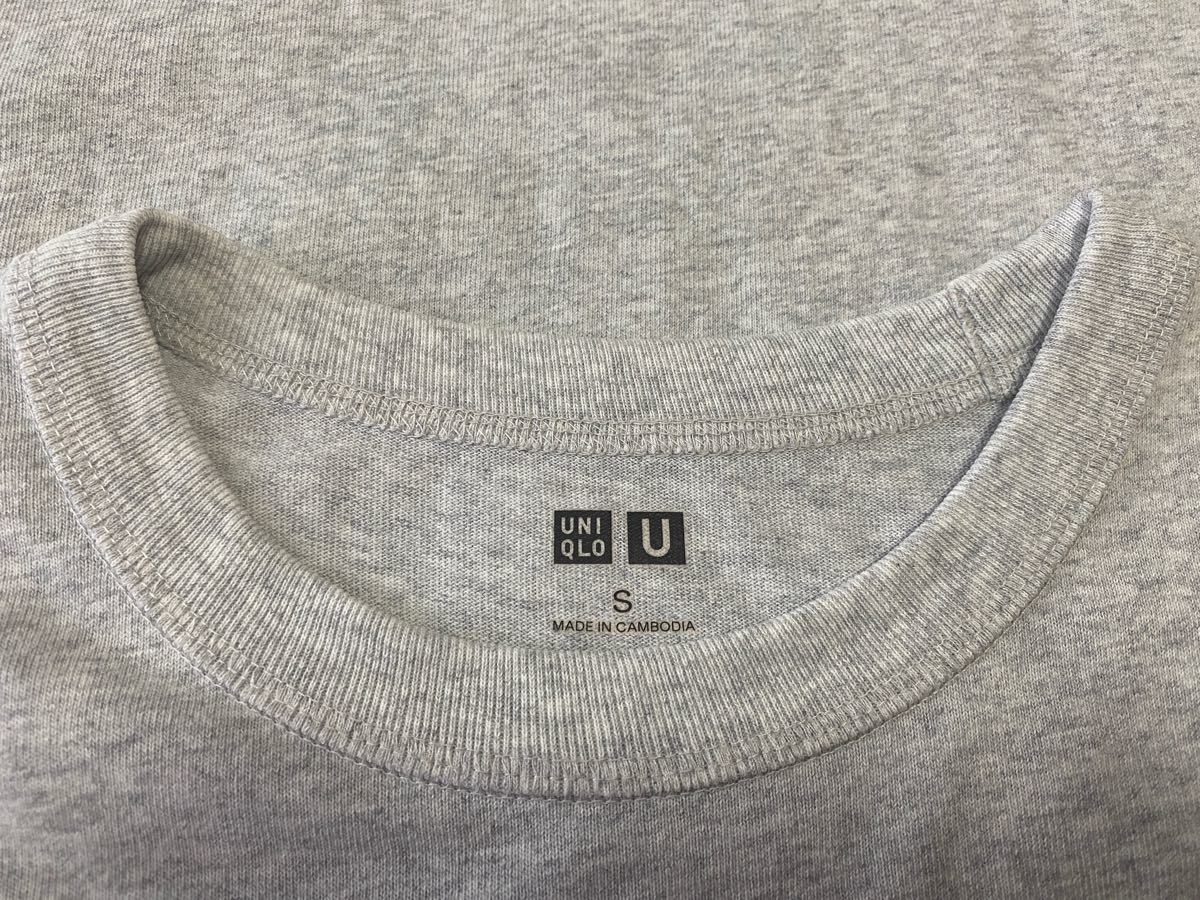 【UNIQLO】 クルーネックTシャツ2枚組 Sサイズ