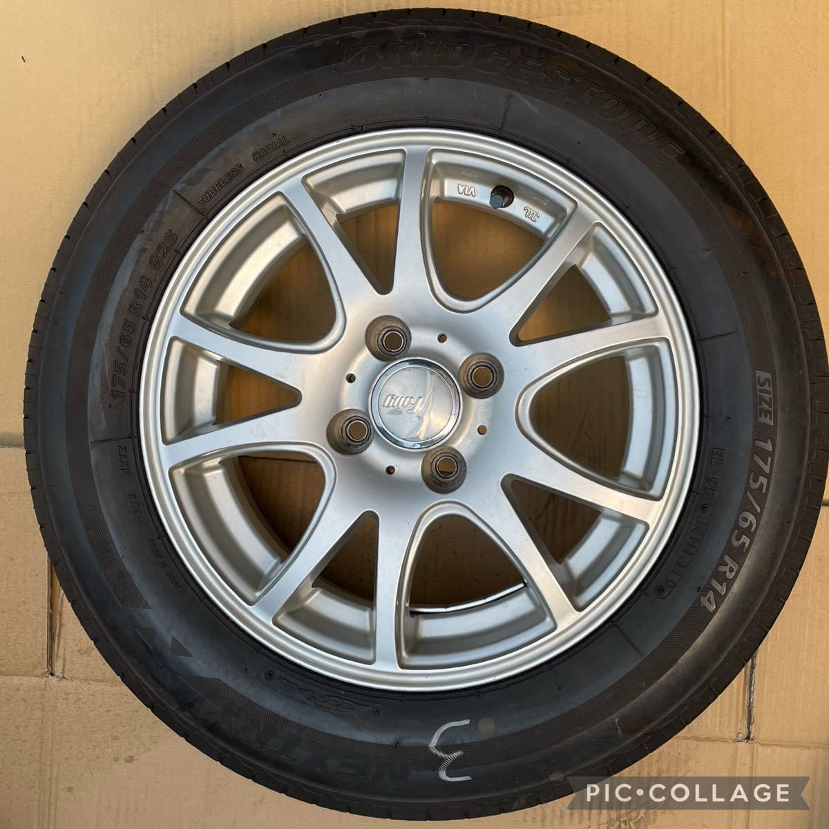 社外 weds Fang 14インチ 5.5J +48 スタッドレスタイヤ | tspea.org