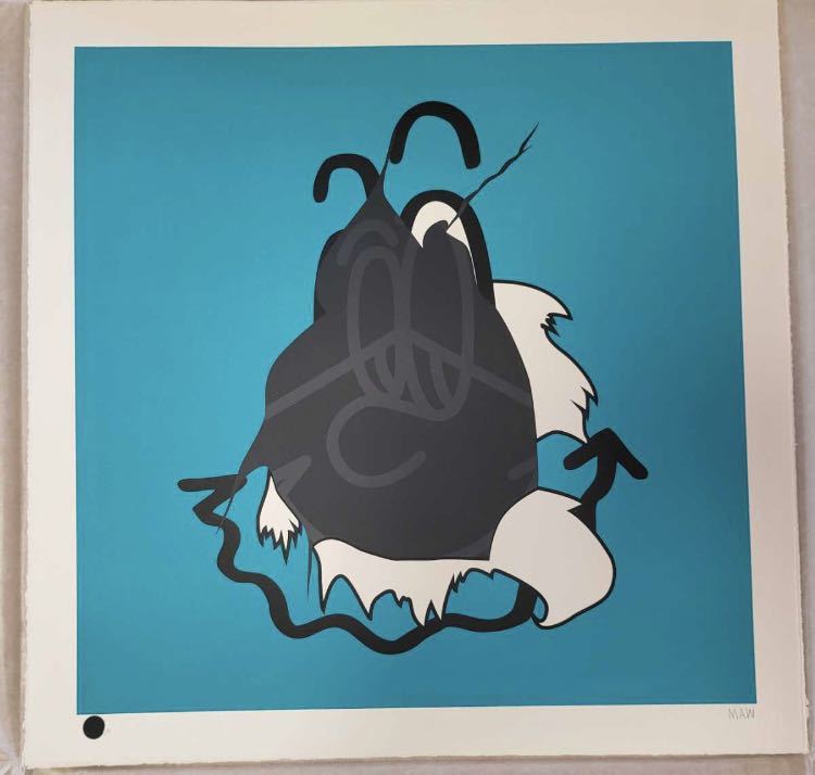 MAW 『BARM』 シルクスクリーン バンクシー banksy KAWS 花井祐介