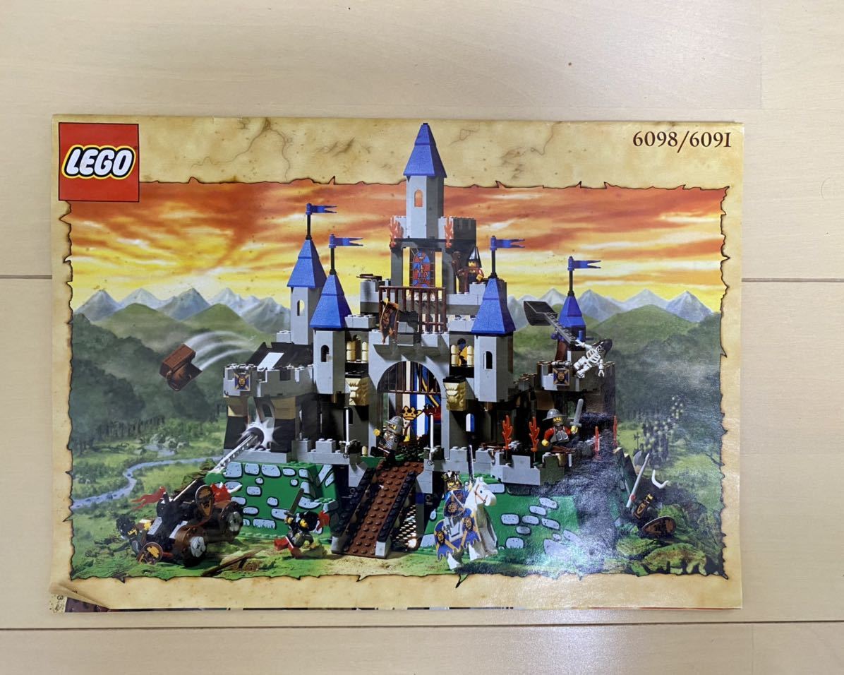 Lego 6098 ナイトキングダム城00年未組み立て品箱ダメージオールドレア 代購幫 Lego 6098 ナイトキングダム城00年未組み立て品箱ダメージオールドレア 代購幫