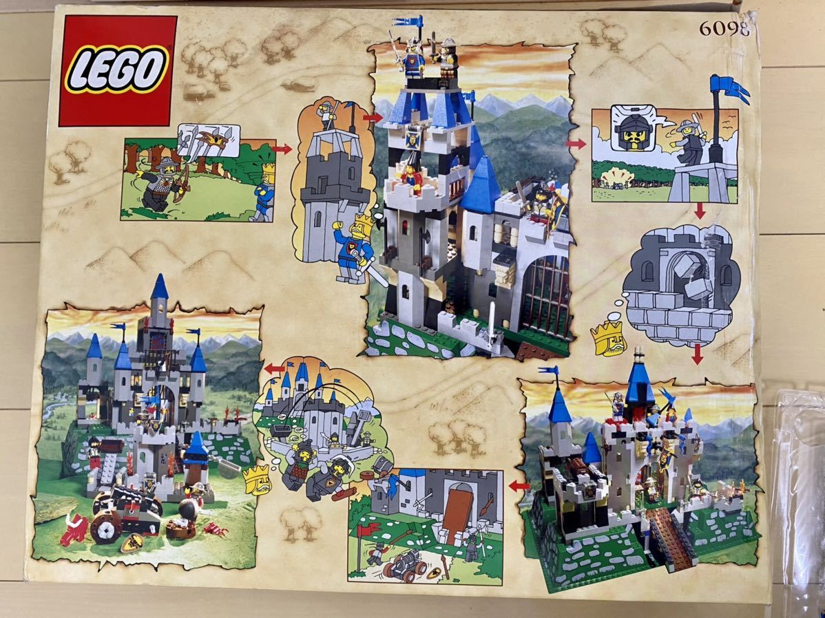 Lego 6098 ナイトキングダム城00年未組み立て品箱ダメージオールドレア 代購幫 Lego 6098 ナイトキングダム城00年未組み立て品箱ダメージオールドレア 代購幫