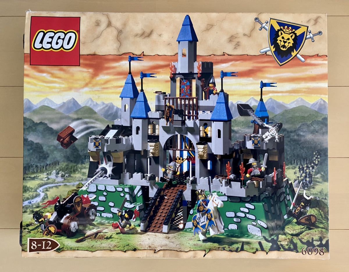 Lego 6098 ナイトキングダム城00年未組み立て品箱ダメージオールドレア 代購幫 Lego 6098 ナイトキングダム城00年未組み立て品箱ダメージオールドレア 代購幫