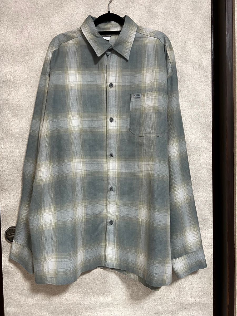 CALTOP キャルトップ オンブレ チェックシャツ 高橋恭平着用 2XL