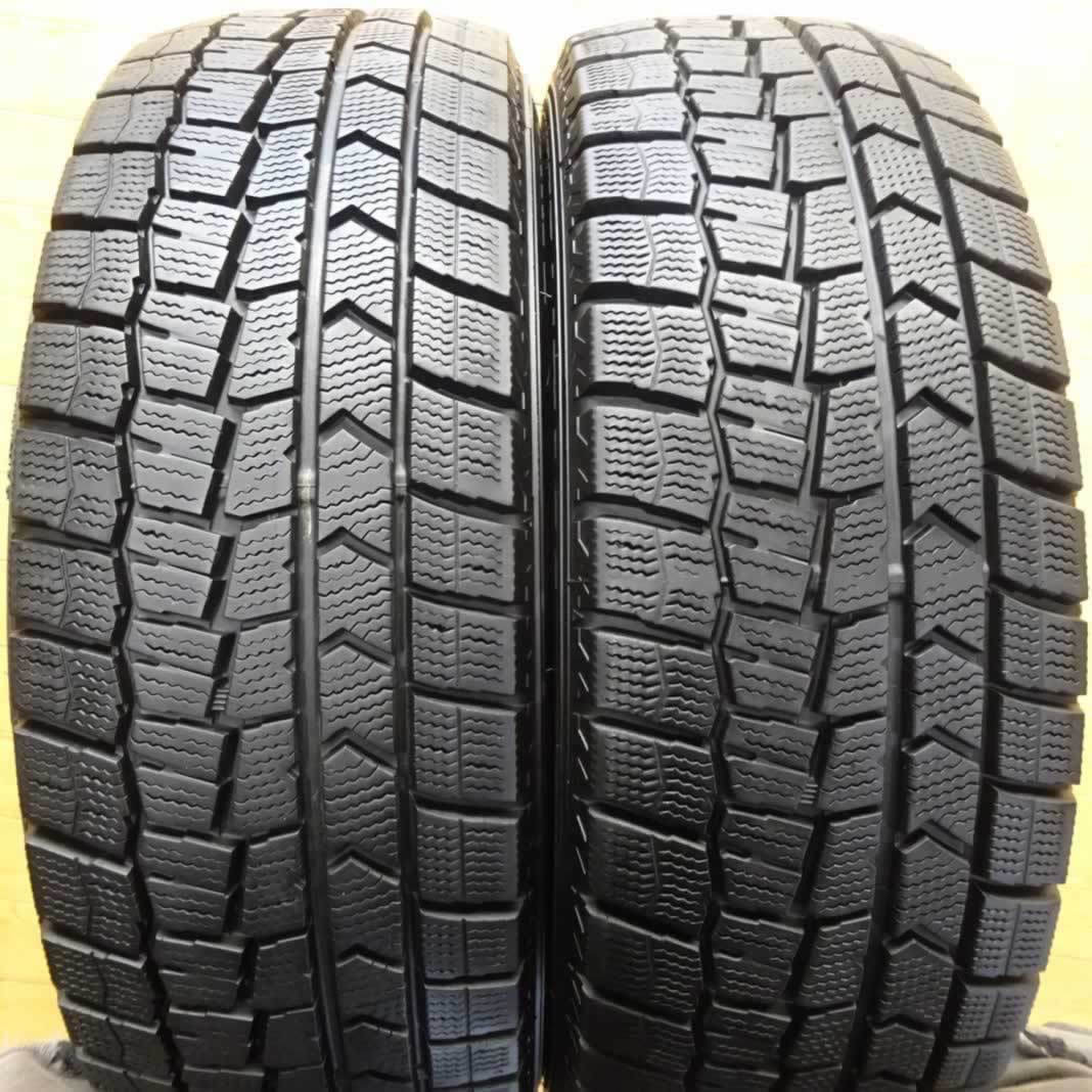 冬4本SET 会社宛 送料無料 185/60R15 84Q DL ダンロップ WINTER MAXX WM02 アクア カローラ シエンタ ヴィッツ フィット グレイス NO,X6993_画像4