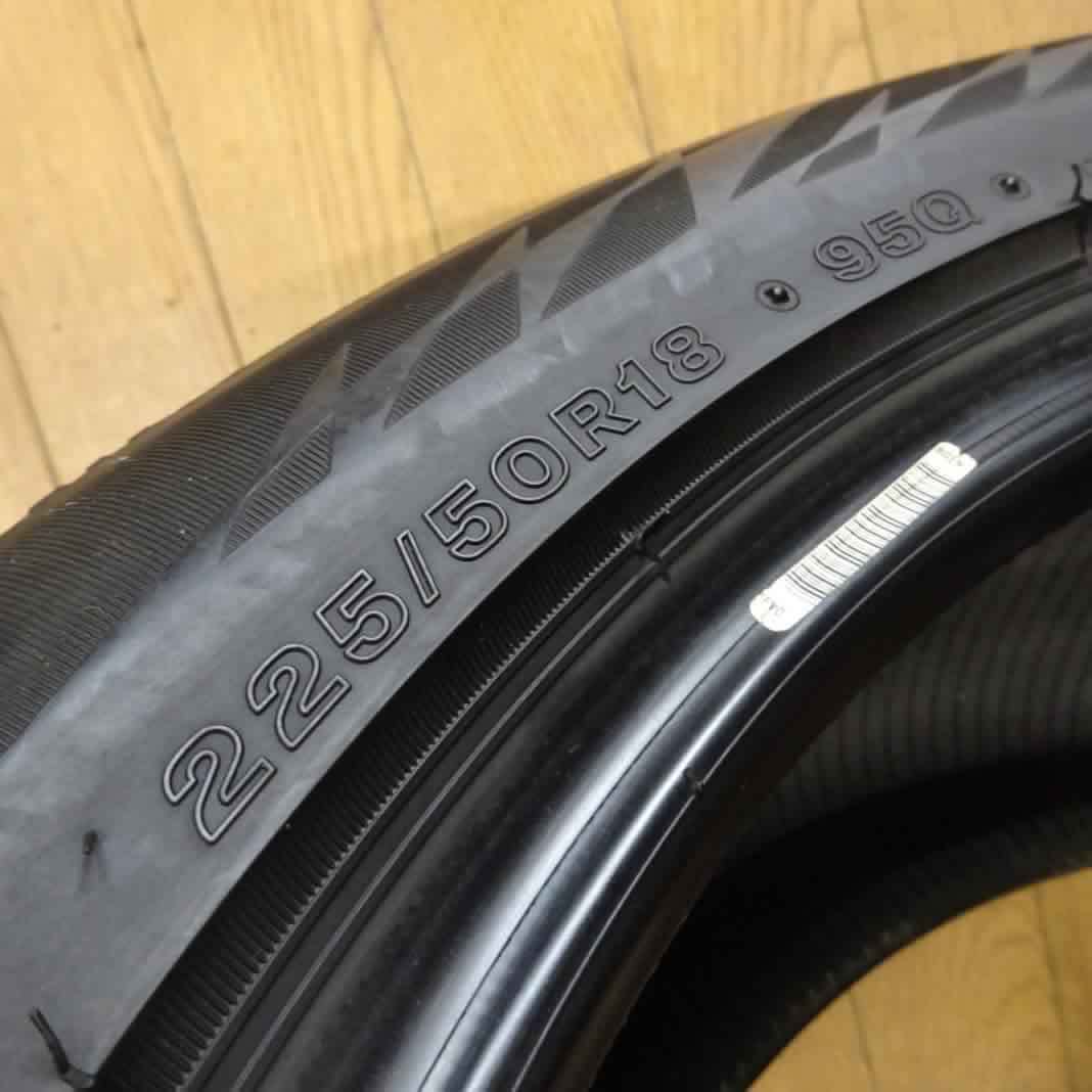 ■4本SET■NO,B5174■会社宛 送料無料■225/50R18 95Q■ブリヂストン BRIDGESTONE ブリザック VRX2■冬 エスティマ ヴェゼル アテンザ 特価_画像6