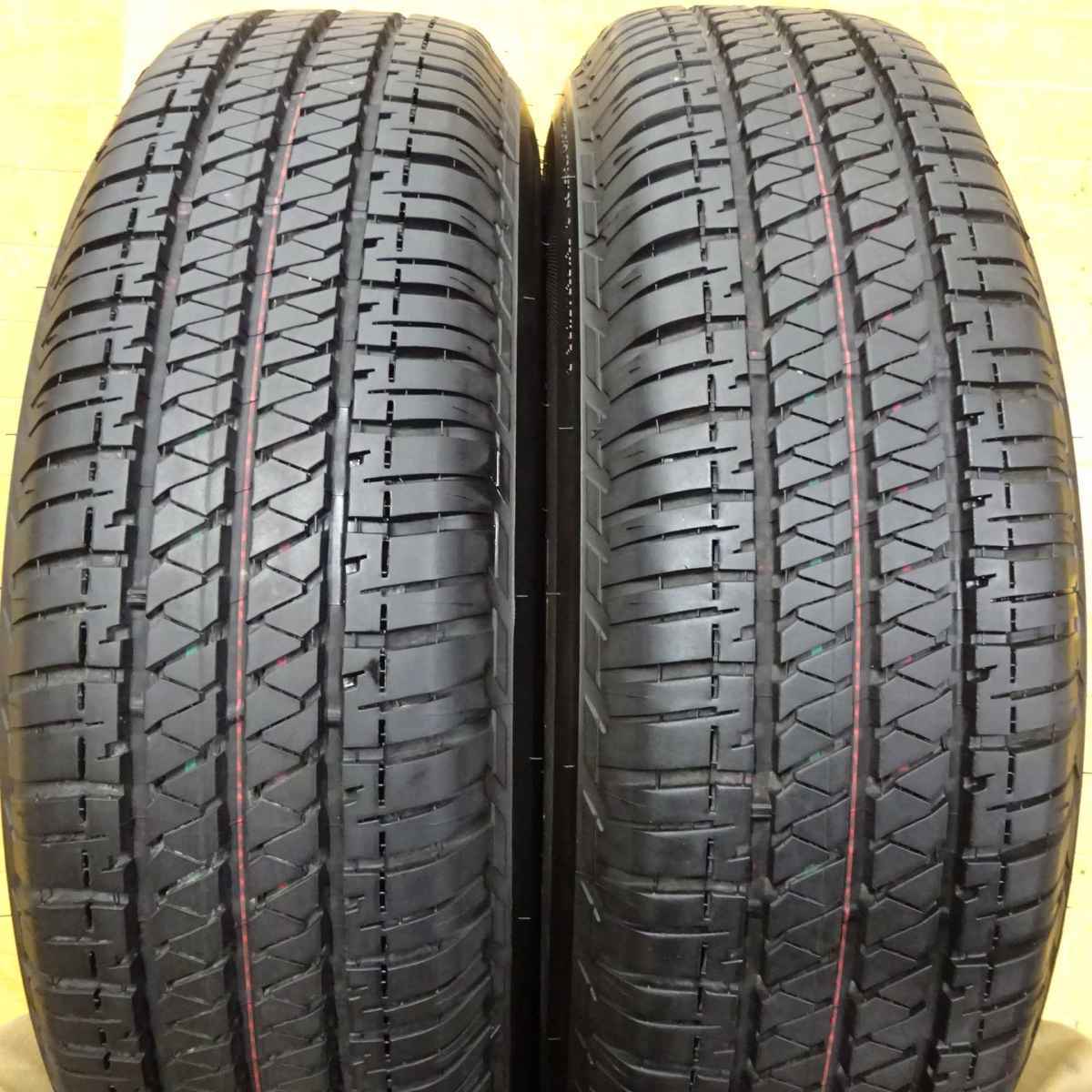 夏4本SET 会社宛 送料無料 195/80R15×5.5J 96S ブリヂストン デューラー H/T 684II 2021年製 スズキ ジムニーシエラ純正スチール NO,X7571_画像7