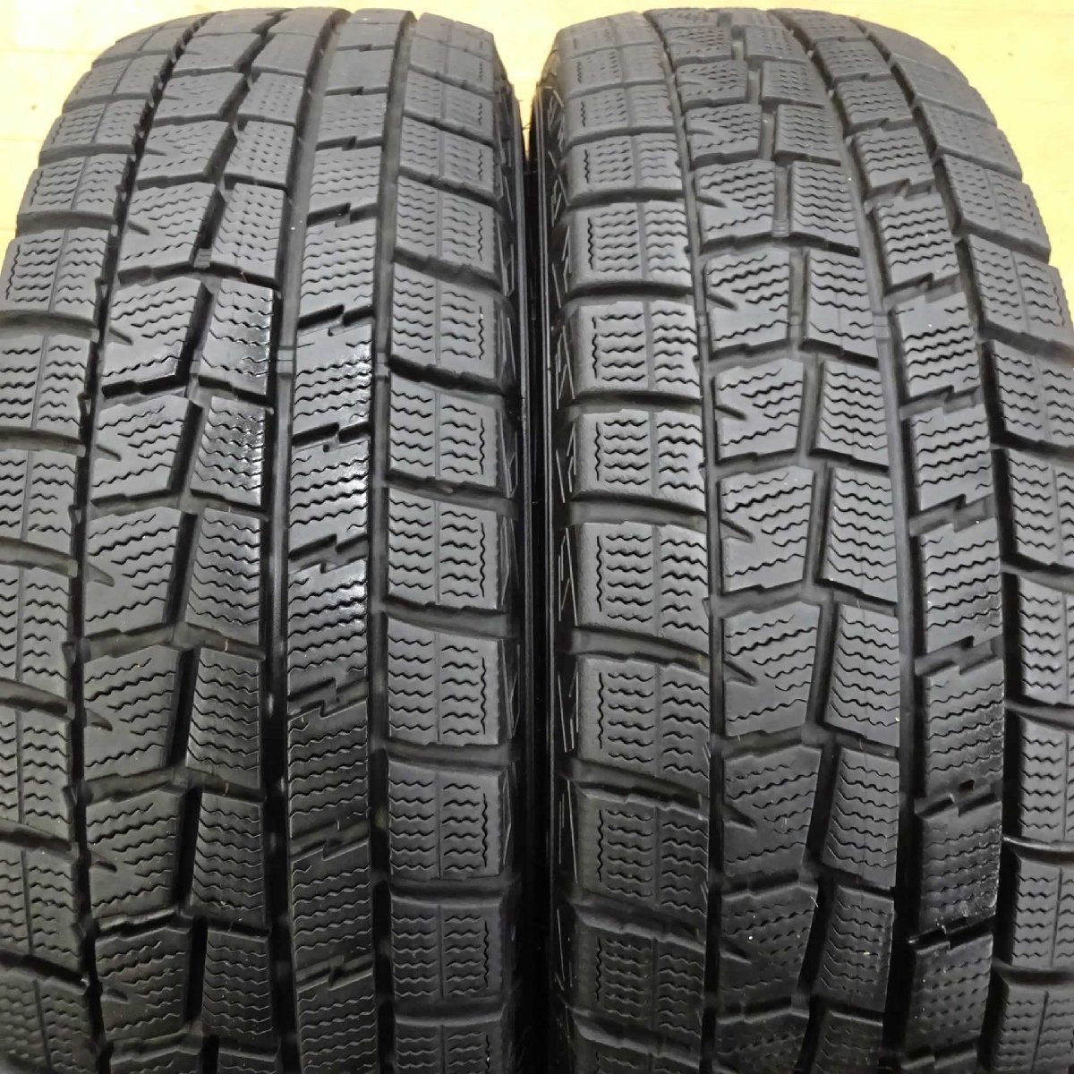 冬4本SET 会社宛 送料無料 175/70R14 84Q ダンロップ WINTER MAXX WM01 アクア カローラ アクシオ シエンタ ポルテ ヤリス コロナ NO,C1591_画像4