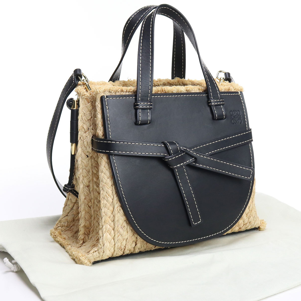 経典ブランド 中古美品ロエベLOEWE kago-01 2WAY us-1 ランク:S