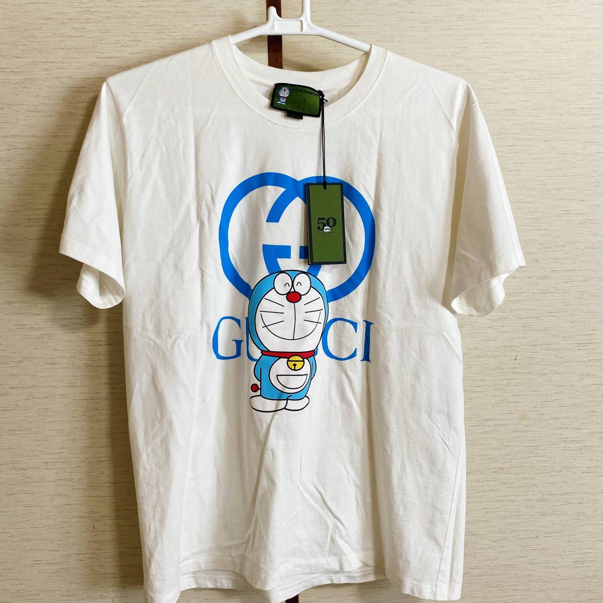ヤフオク! - ☆1円～☆GUCCI グッチ ドラえもん コラボ Tシャツ...
