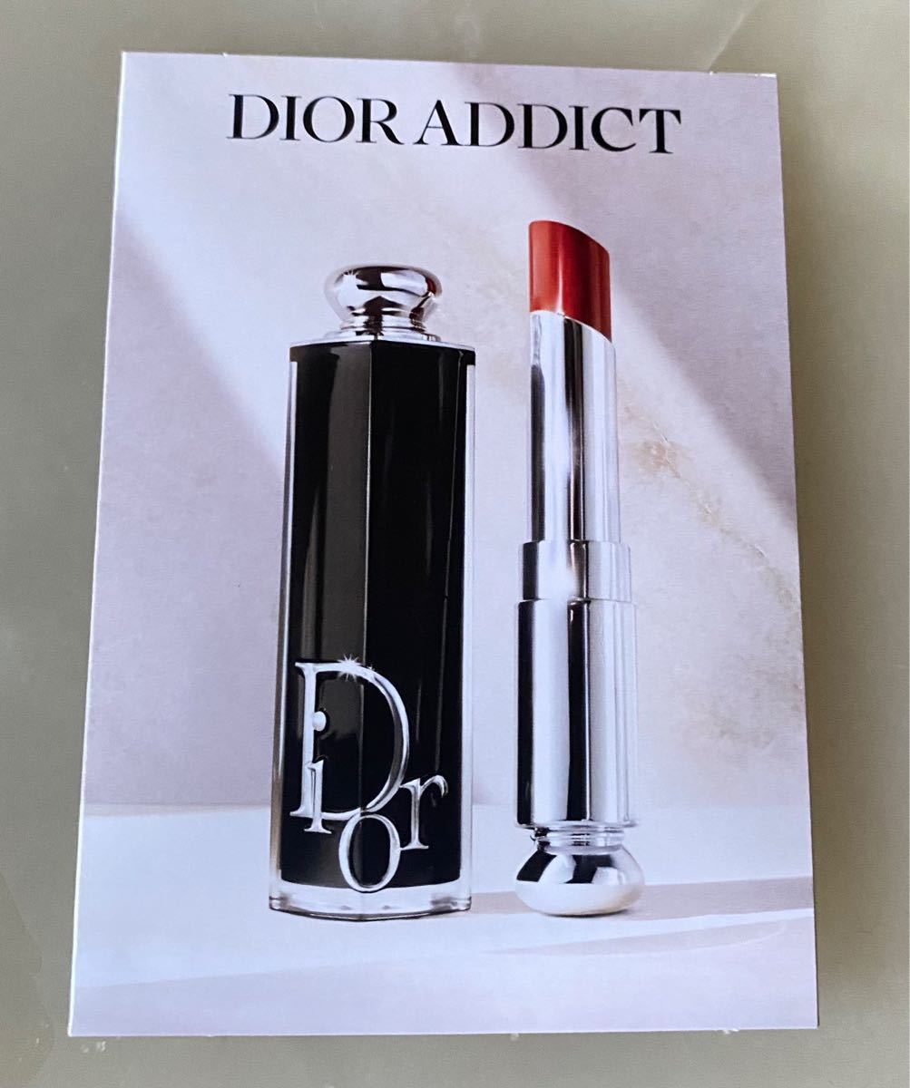 新品未使用　Dior ADDICT ディオール　アディクト　口紅　リップ　サンプル　4色入り　紅筆付き　