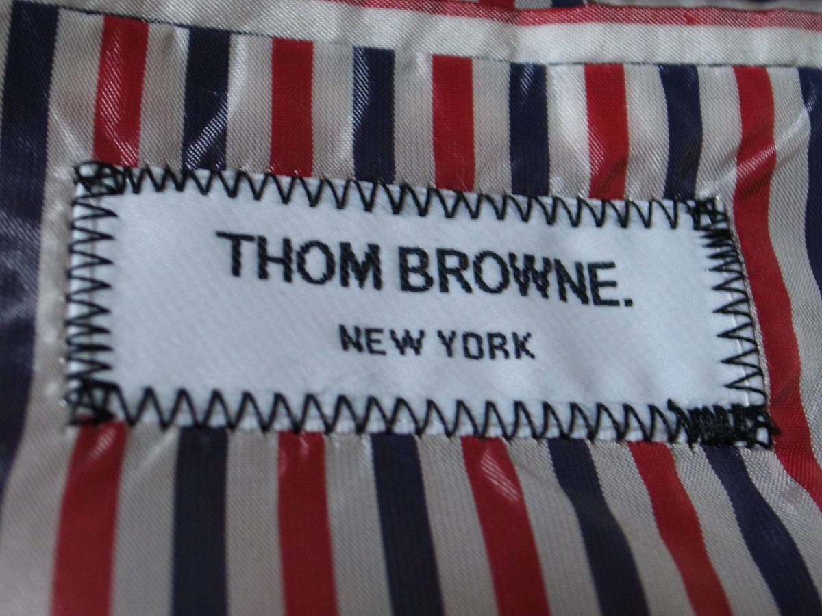 ☆THOM BROWNE トムブラウン☆コットン スタジャン ジャケット