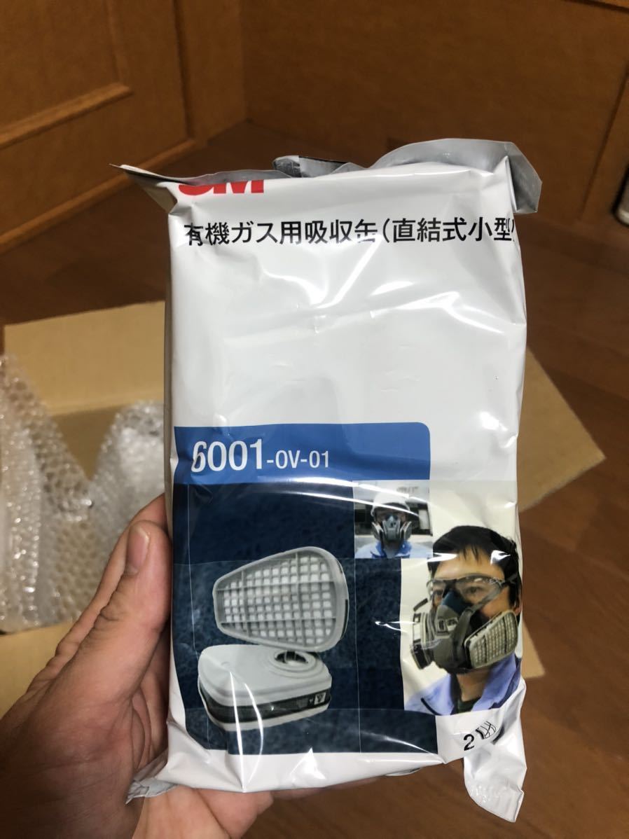 新品 3M スリーエム 防毒マスク用 塗装作業 有機溶剤作業 吸収缶 6001 6セット 【あすつく】 新品 3M スリーエム 防毒マスク用 塗装作業 有機溶剤作業 吸収缶 6001 6セット 【あすつく】