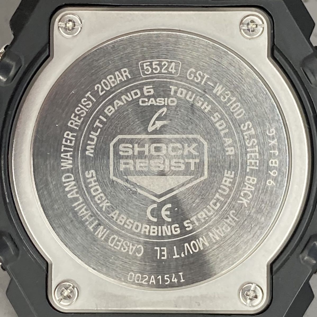 極美品 箱説タグ付G-SHOCK GST-W310D-1AJF G-STEEL/Gスチール 極美品 箱説タグ付G-SHOCK GST-W310D-1AJF G-STEEL/Gスチール