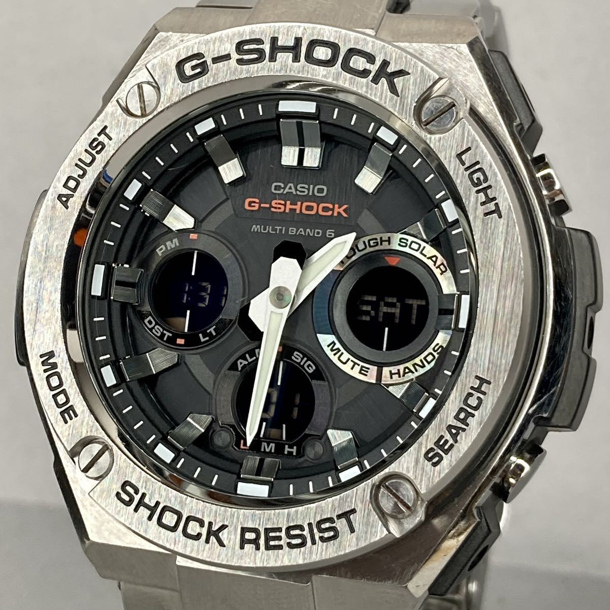 Yahoo!オークション - 美品G-SHOCK GST-W110D-1AJF G-STEEL/G Yahoo!オークション - 美品G-SHOCK GST-W110D-1AJF G-STEEL/G