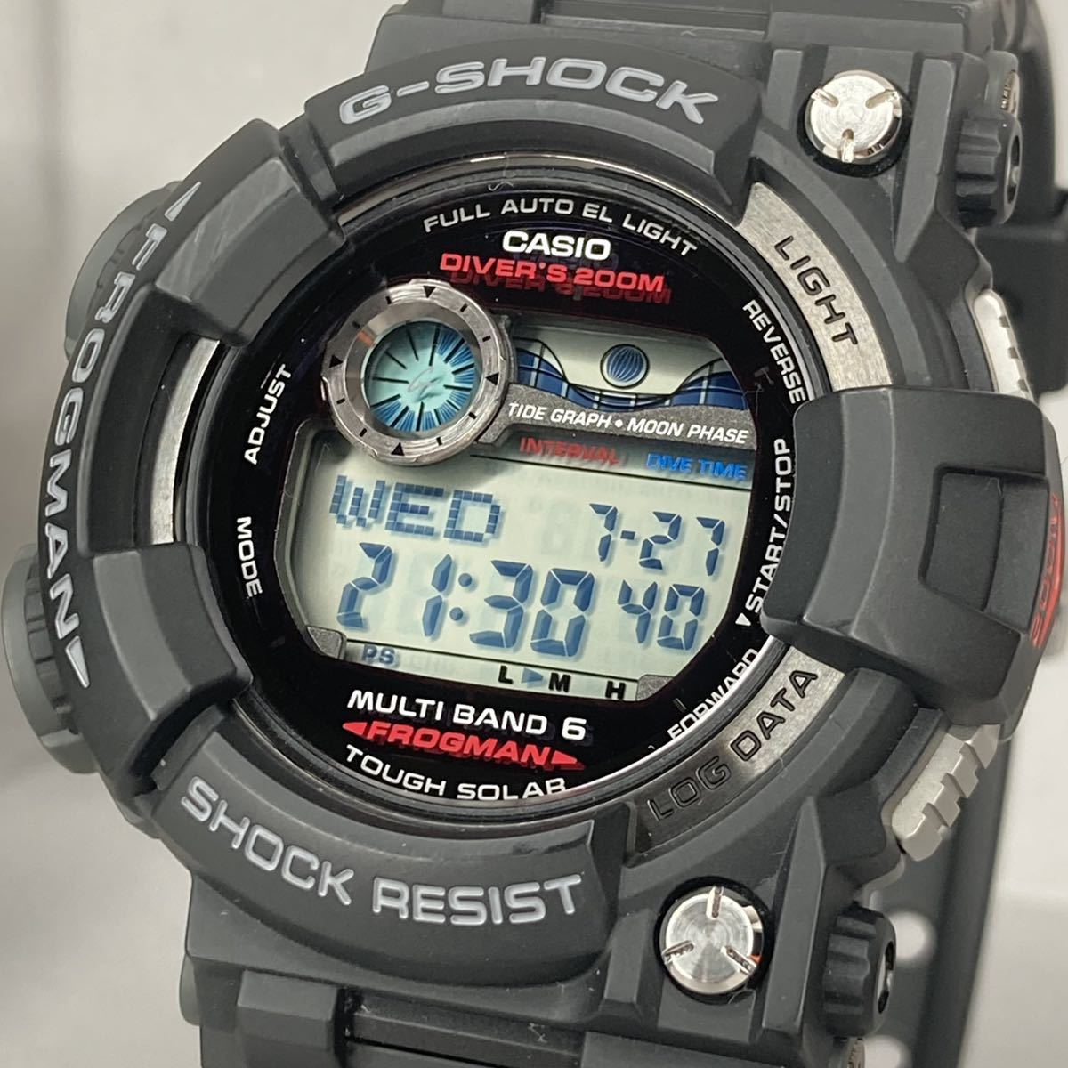 Yahoo!オークション - 極美品 G-SHOCK GWF-1000-1JF FROG...