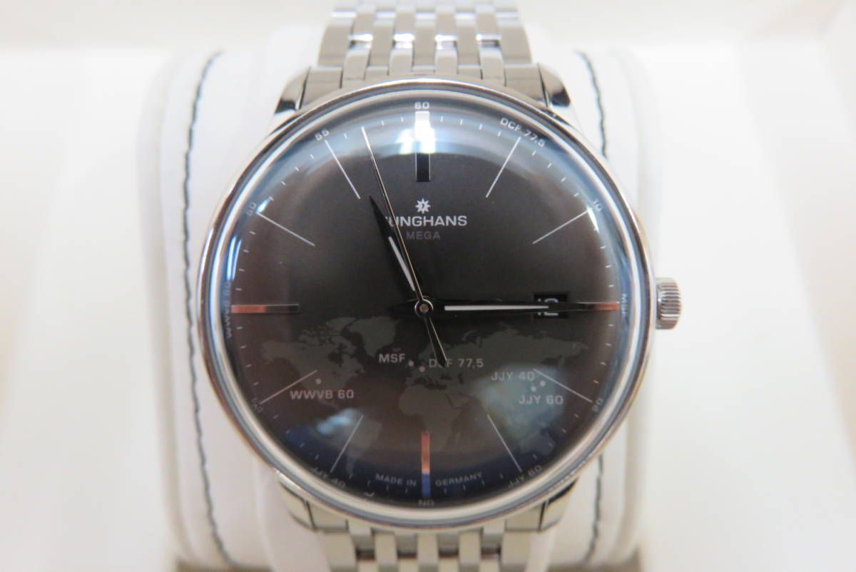 JUNGHANS ユンハンス 腕時計 マイスターメガ 電波時計 058/4803.44