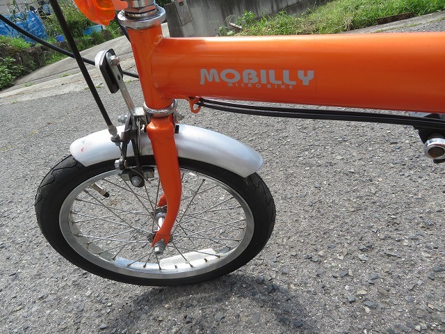 MOBILLY MICRO BIKE 折り畳み自転車 16×6段変速ギア ギア切り替え可