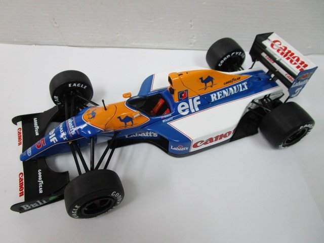エグゾト 1/18 ウィリアムズ ルノー FW14B ドイツGP N.マンセル 1992 #5 (6143-342)