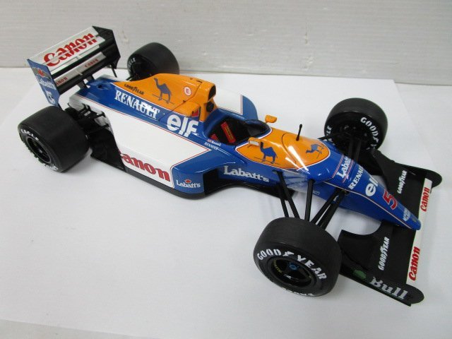 エグゾト 1/18 ウィリアムズ ルノー FW14B ドイツGP N.マンセル 1992