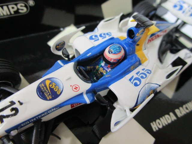 ミニチャンプス F1 ホンダレーシングRA106 J.バトン '06年 日本GP ミニチャンプス 1/43 ホンダ レーシング F1 チーム RA106 #12