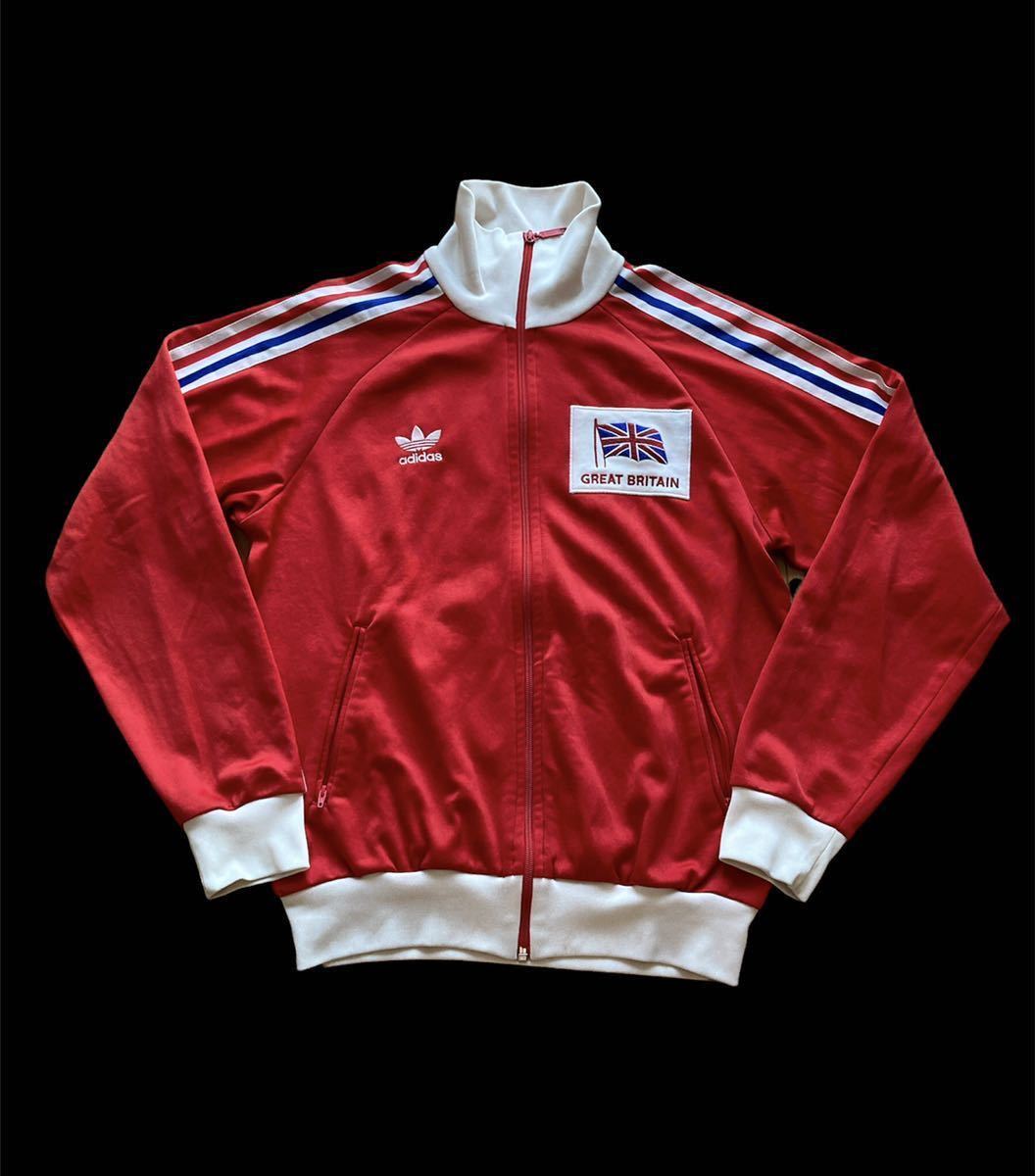 激安店舗 britain great トラックジャケット サイズＭ adidas 国別