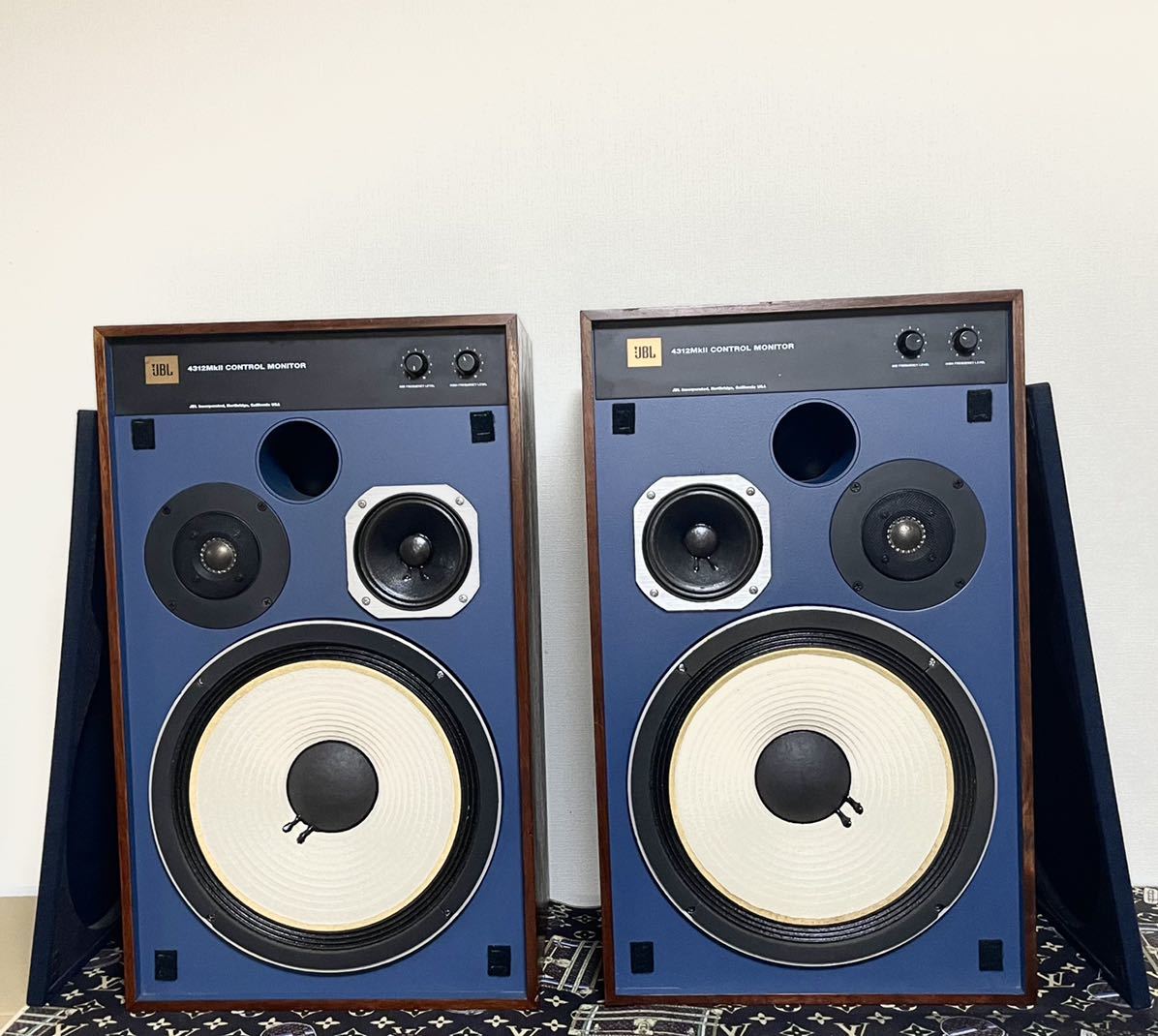 JBL 4312MKII スピーカーペア。動作確認済み。。 JBL 4312MKII CONTROL MONITOR スピーカー