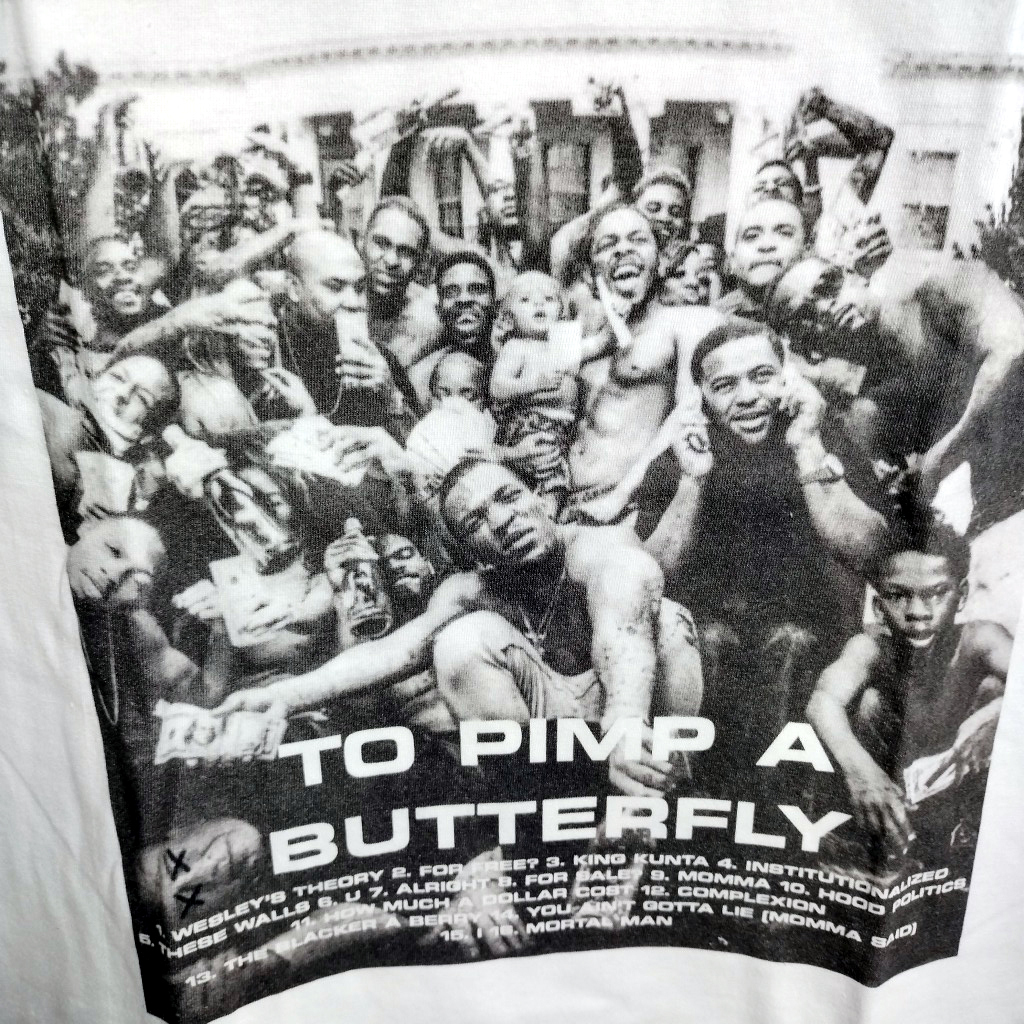 ケンドリックラマー Kendrick Lamar RAP Tシャツ【XLサイズ】サマソニ 来日★送料無料/新品 To Pimp a Butterfly