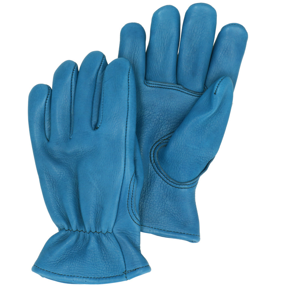 * Blue * size M gloves men's brand mail order leather stylish Biker glove motorcycle supplies protection against cold present man 40 fee Christmas gif
