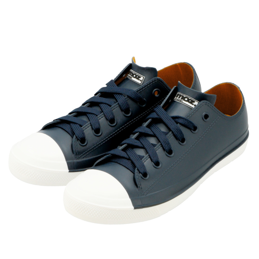 ☆ NAVY ☆ L約24cm レインブーツ レディース moz 通販 モズ レインシューズ MZ-8416 スニーカー おしゃれ 通勤 通学 レインスニーカー 晴