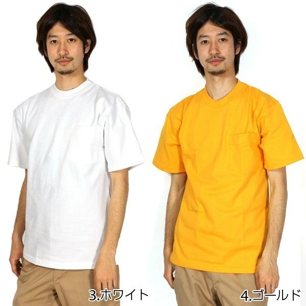 ☆ 2.ダークグリーン ☆ S Tシャツ メンズ ブランド 半袖 無地 シンプル CAMBER キャンバー ポケット付きTシャツ ヘビーウェイトTシャツ_画像6