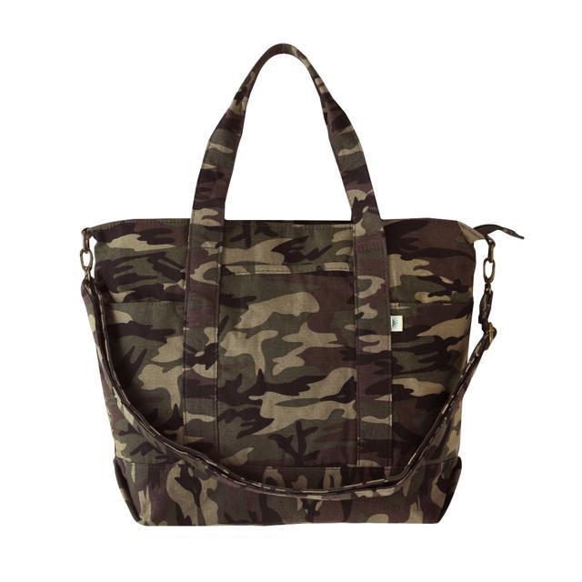 ☆ CAMO.カモフラージュ ☆ Lサイズ(SFA-0117) トートバッグ キャンバス ファスナー付き レディース 2wayトートバッグ 2way 大容量 大きめ_画像1