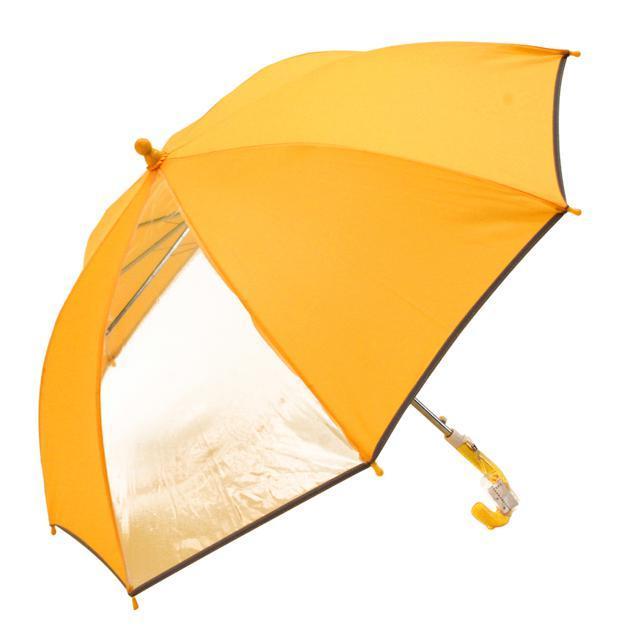 * желтый зонт ребенок Jump зонт модный одним движением Kids ... детский мужчина 50cm 8шт.@. стакан волокно крепкий прозрачный окно есть поломка 