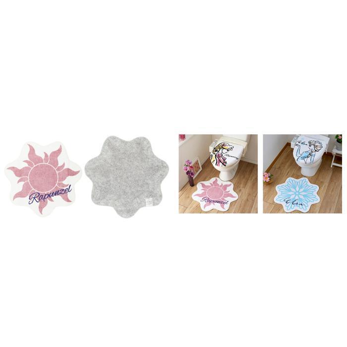 * SB525Ski Kirara toilet mat set stylish mail order toilet cover cover 2 point set character adult lovely Disney Disneypli