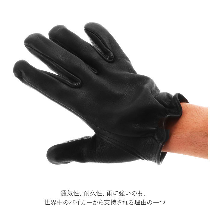 * Green * size XL gloves men's brand mail order leather stylish Biker glove motorcycle supplies protection against cold present man 40 fee Christmas gi